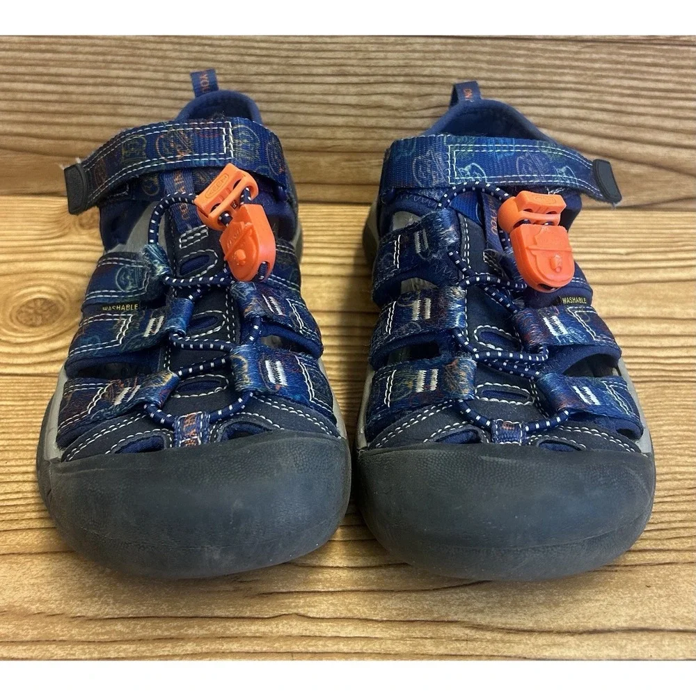 Keen Kids Blue Newport H2 Big Kid‎ Sz US 1 Y Only You Smokey The Bear Washable